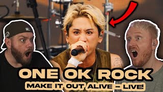 ONE OK ROCK  Make It Out Alive 1CHANCE FESTIVAL 2023  The Sound Check Metal Vocalists React [upl. by Mcferren960]