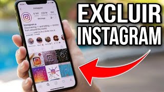 COMO EXCLUIR CONTA DO INSTAGRAM [upl. by Bamford343]