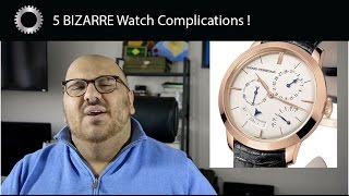 5 BIZARRE Watch Complications   Federico Talks Watches [upl. by Isaacs]