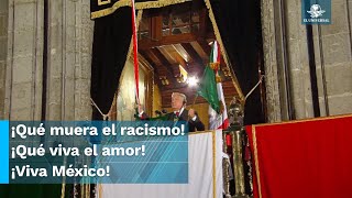 AMLO da Grito de la Independencia en un Zócalo abarrotado [upl. by Beniamino786]