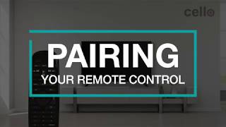 Remote control pairing tutorial [upl. by Htebzile832]