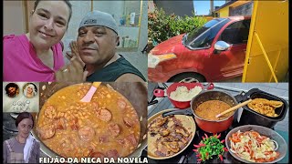 VLOG FIZ O FEIJÃO DA NECA DA NOVELA O CRAVO E A ROSA  MOZINHO RESPONDENDO A VOCÊS E MAIS [upl. by Leibrag]