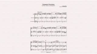 Carmen Overture for FluteClarinetSax Trio Sheet Music [upl. by Pierce363]