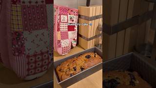 Simple n easy Blueberry cake 🫐 eggfreecake eggless cakes healthy food yummy cooking recipe [upl. by Joon978]