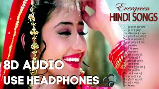 Old Hindi songs Unforgettable Golden Hits  8D ️️ Ever Romantic Songs ❤️ Alka Yagnik amp Udit Narayan [upl. by Tanaka]