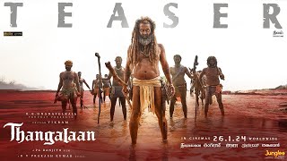 Thangalaan  Trailer Telugu  Chiyaan Vikram  K E Gnanavelraja  Pa Ranjith  G V Prakash Kumar [upl. by Sueaddaht]