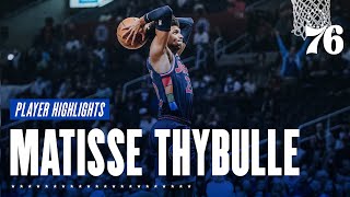 Matisse Thybulle Threatens on Defense and Offense vs Clippers 32522 [upl. by Gertie]