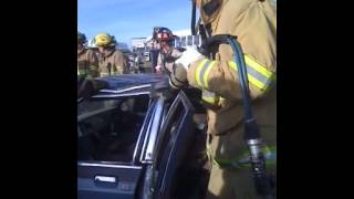 Maxi Door  Vehicle Extrication Training  Green Springs Fire and Rescue [upl. by Hilbert604]