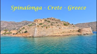 Spinalonga  Crete  Greece in 4K [upl. by Grath]