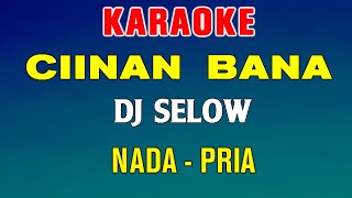 CIINAN BANA  KARAOKE REMIX  Nada Pria  Fauzana [upl. by Hootman]