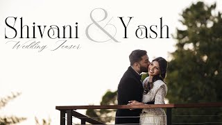 South Asian Wedding Teaser  Shivani amp Yash  Sevierville TN  2024 [upl. by Schreib592]