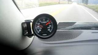 2006 Saab 93 Aero V6 28t Boost Gauge [upl. by Sinnard]