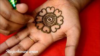 Simple Arabic Mehndi Design For Hands  Latest New Mehndi Design Easy Beautiful Henna [upl. by Haleeuqa265]