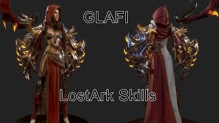 Lost Ark skills  Lost Ark скилы персонажей Lost Ark Warlord Lost Ark Bard [upl. by Hoeg]