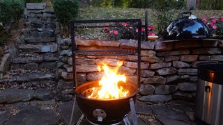 Tasty amp Simple Chicken Thighs on the Santa Maria Grill  Post Oak  And Its Incredible  1st cook [upl. by Longwood]