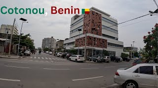 Cotonou Benin republic Walking Tour in 4K ASMR [upl. by Auvil]