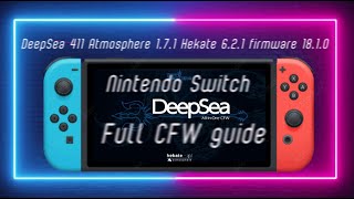 Nintendo Switch Jailbreak Atmosphere CFW 171 Hekate 621 Switch Firmware 1810 Custom Firmware [upl. by Aleyak341]