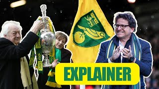 EXPLAINER Mark Attanasios Norfolk Holdings group take control of Norwich City  The Pink Un [upl. by Allista764]