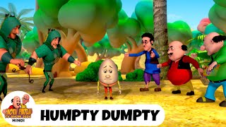 Humpty Dumpty  हम्प्टी डम्प्टी  मोटू पतलू  Ep 147  Motu Patlu Show 2024 Hindi  Comedy Cartoon [upl. by Senalda]