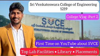 Sri Venkateswara College of EngineeringChennaiCampus VlogStudents ReviewTop Class LabampInfraTNEA [upl. by Aisa]