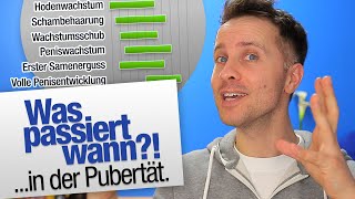 Was passiert wann in der Pubertät  jungsfragende [upl. by Einaled]