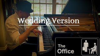 The Office Theme Song Piano Wedding Version [upl. by Lanoil]