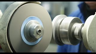 Truing and dressing of diamond grinding wheels [upl. by Nosnor]