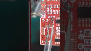 Soldering correctly  Soldering tutorial  Soldering on parctice board [upl. by Thorbert295]