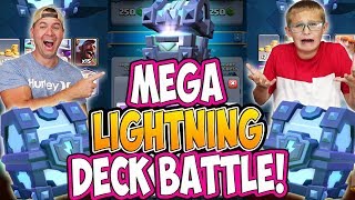 MEGA LIGHTNING CHEST CHALLENGE  WINNER gets LEGENDARY KINGS CHEST [upl. by Ateekan]