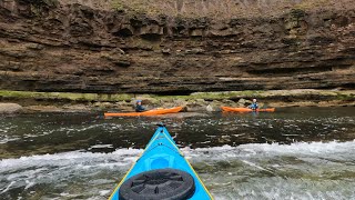 Kayaking Filey to Cayton Bay  Sunday 15th September  short [upl. by Adnahcir]