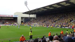 FROM THE STAND Watford score after Leicester miss penalty watch in HD [upl. by Armahs]