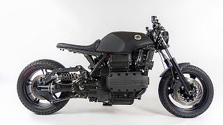 Futuristic Transformation Modified BMW K 1100 RS Emerges as a Stunning Cafe Racer [upl. by Enid]