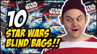 Star Wars The Force Awakens Micro Machines Series 1  10 Surprise Blind Bags [upl. by Kerad]