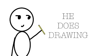 He Does Drawing [upl. by Lachish244]