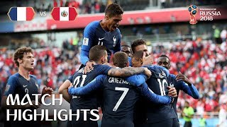 France v Peru  2018 FIFA World Cup  Match Highlights [upl. by Anos]