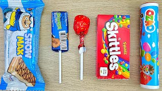 How to unpack Rainbow Lollipop and Sweets Cutting  Lollipops Unpacking  ASMR  Satisfying Video [upl. by Zertnom256]