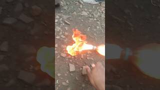 Acetylene gas explosion 💥 calcium carbide experiment Rajexperiments7411 shorts [upl. by Ennail]