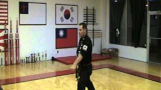 Tang Soo Do form 2 Kicho Hyung Ee Bu [upl. by Silliw583]