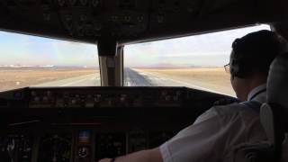 British Airways Boeing 777200 Cockpit View Takeoff from Tehran Khomeini International [upl. by Tsyhtema767]