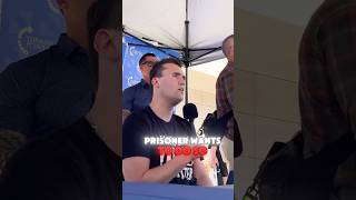 IS PRISON LABOUR modern day SLAVERY⁉️✅❌￼ charliekirk debate [upl. by Yatnuahs]