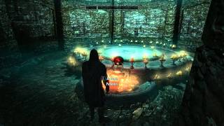 Atronach Forge  Daedric Recipes  TES V Skyrim HD [upl. by Gadmon]