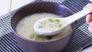 淮山豬肉粥 Chinese Yam and Pork Shin Congee （壓力煲食譜） [upl. by Clerk]