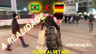 A REALIDADE SOBRE A TRETA NA ALEMANHÃƒ E CONTINUAÃ‡ÃƒO preconceito em Munique  Brazil X Alemanha [upl. by Weirick]