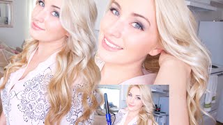 How to Get BIG Loose Curls  Hair Tutorial [upl. by Ellenwad]