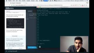 Codecademy  Python Tutorial 4 [upl. by Marijane]