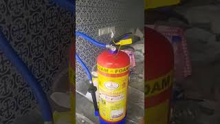 How to use AFFF mechanical foam fire extinguisher [upl. by Artep651]