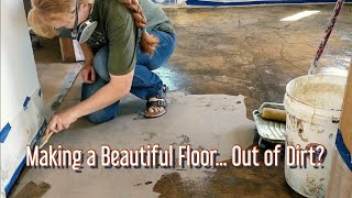 Why We Chose Dirt Floors Part 3 Earthen Top Coat Sealing amp Wax 46 DIY Passive OffGrid Home [upl. by Littell]