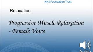 Progressive Muscle Relaxation  Female Voice [upl. by Akeim]