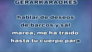 Amor marinero  Pablo Abraira  Karaoke [upl. by Aimekahs]