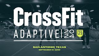 Day 1 2024 Adaptive CrossFit Games [upl. by Hoopes]